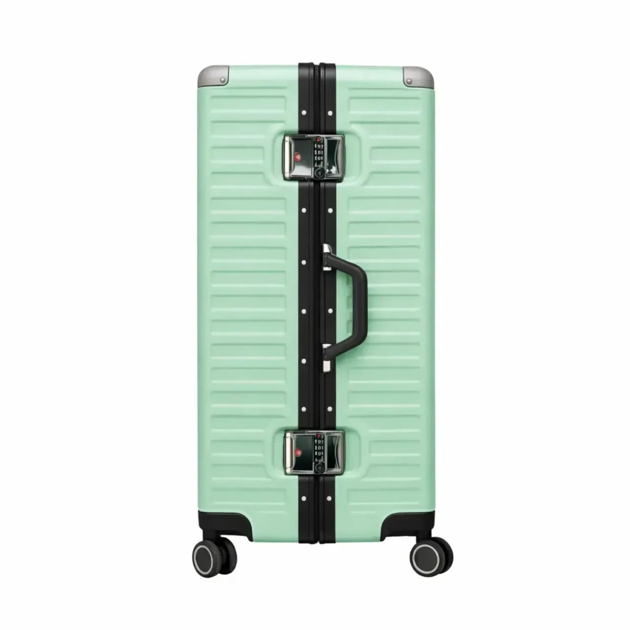 Mala de Viagem Qualis 23kg Verde Claro Policarbonato Antifurto TSA