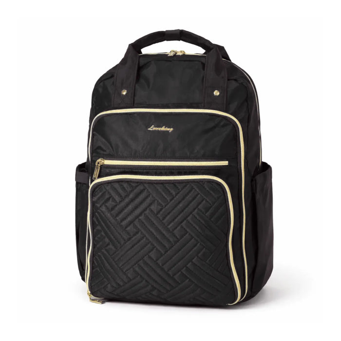 Mochila De Costas Preta Alças Reforçadas