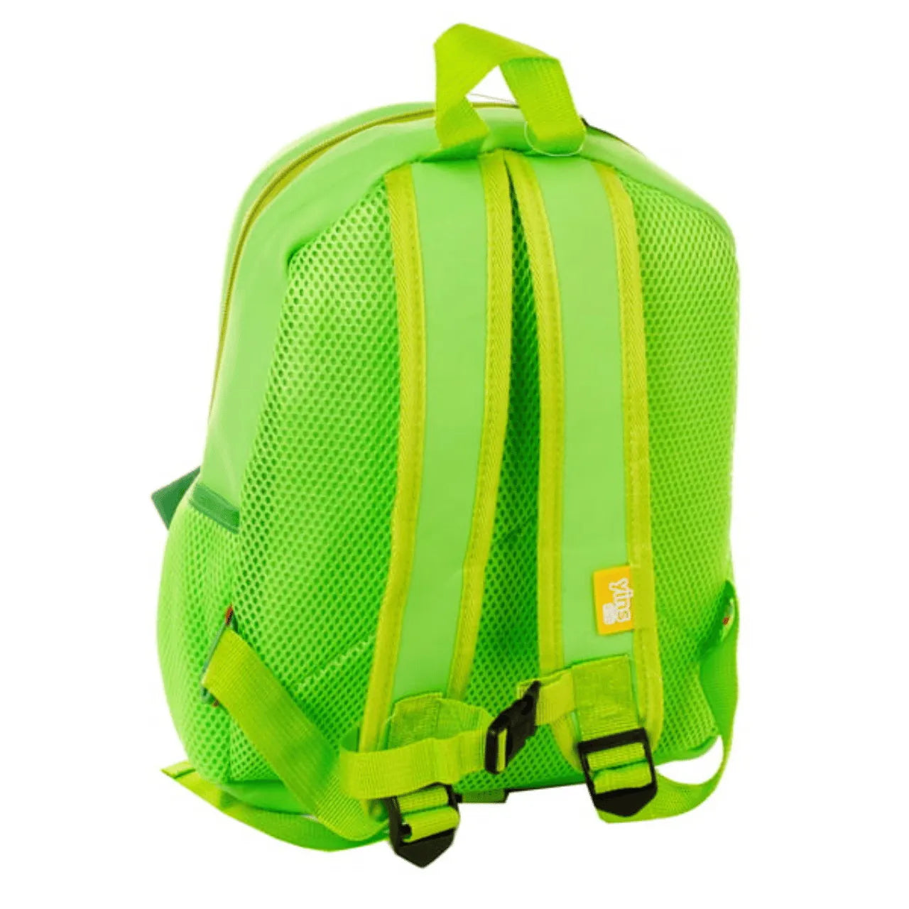 Mochila Infantil Escolar Costas Dinossauro Verde 2 Zíper