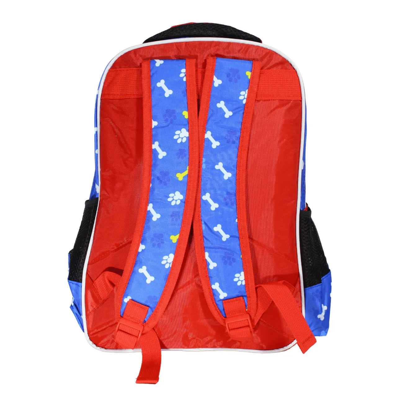 Mochila Infantil Escolar Costas Dogs Policial Colorida com Bolsos Laterais