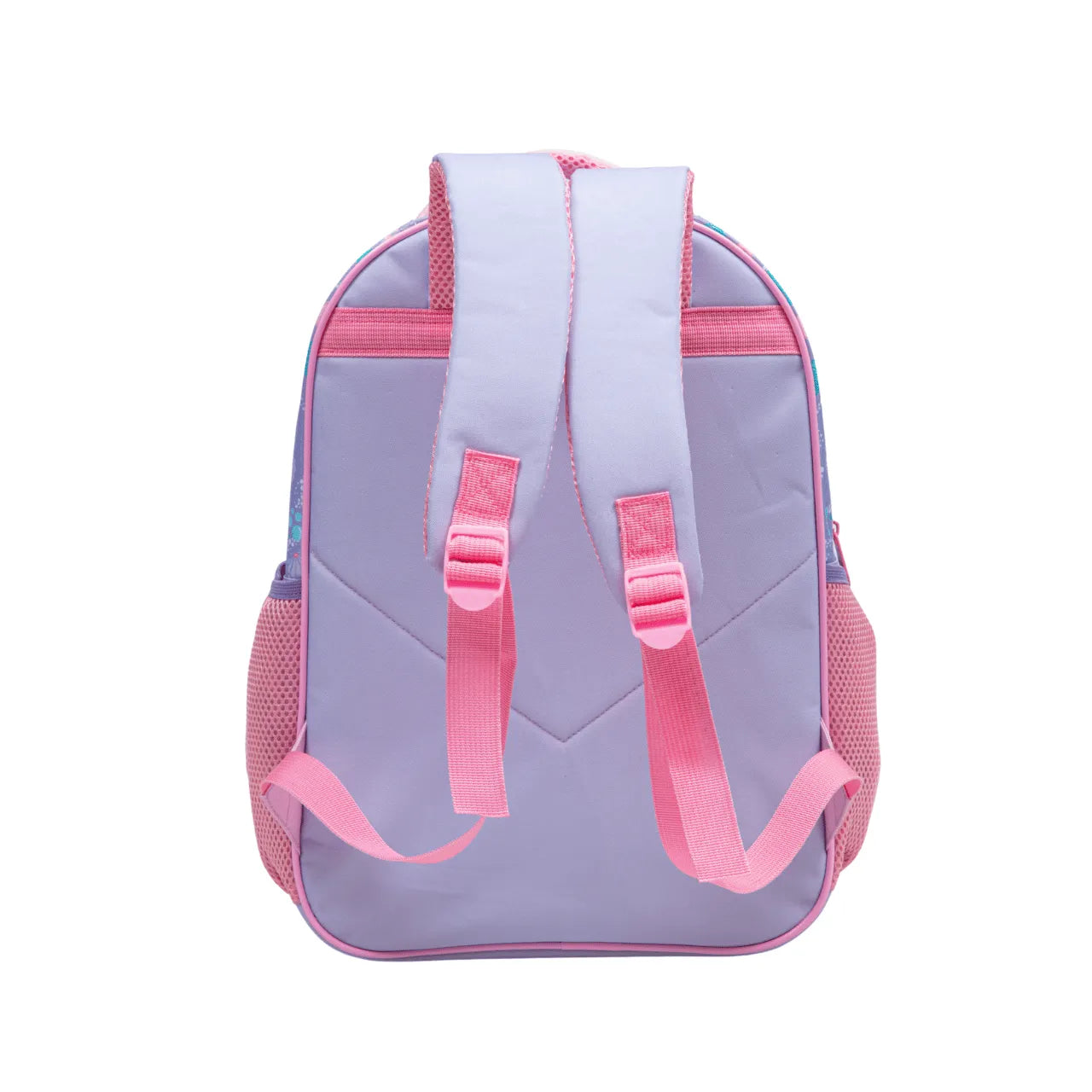 Mochila Infantil Escolar Costas Sereia Rosa Vipp Colorida com Bolsos Laterais
