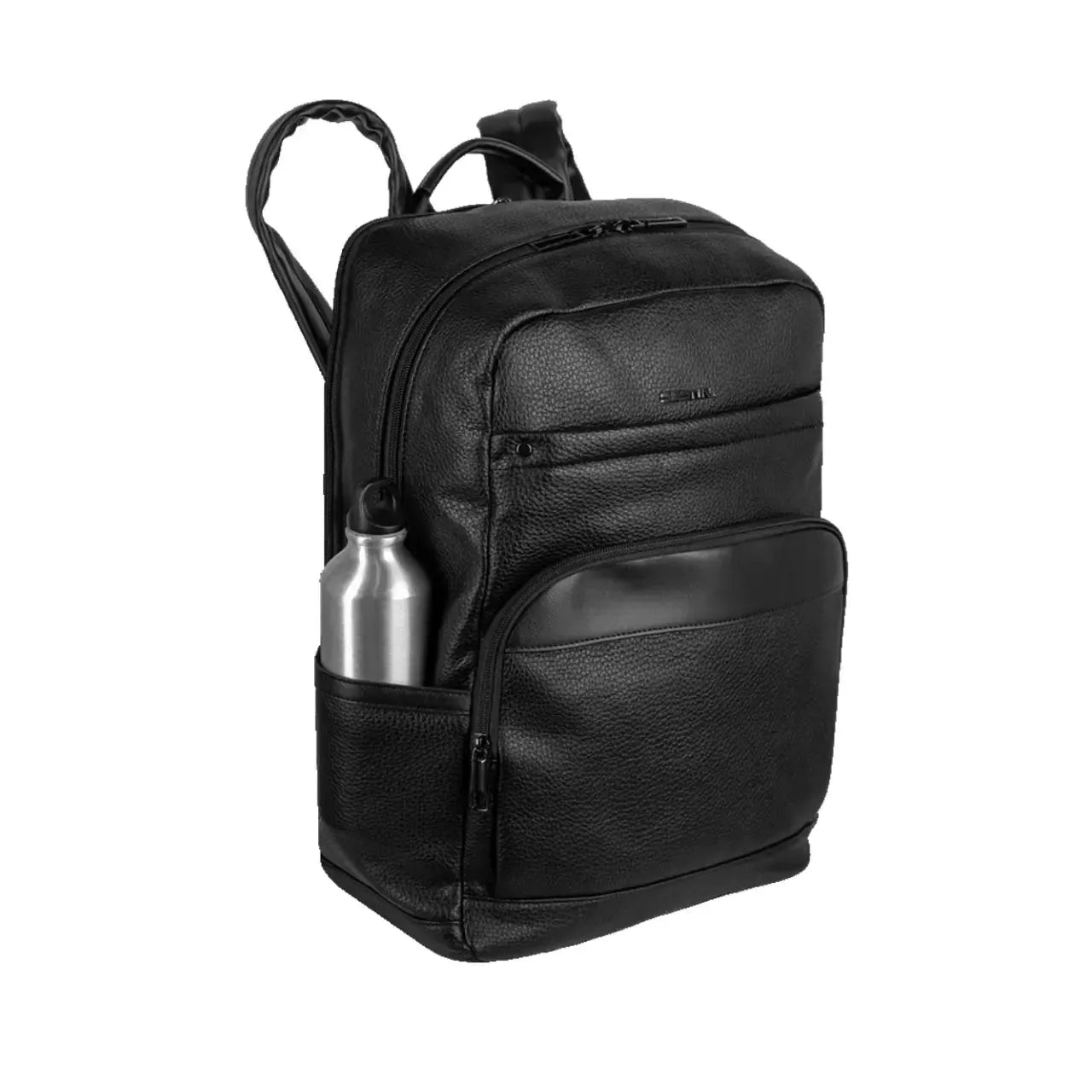 Mochila Preta Porta Notebook Acolchoada Alça para Acoplar em Malas