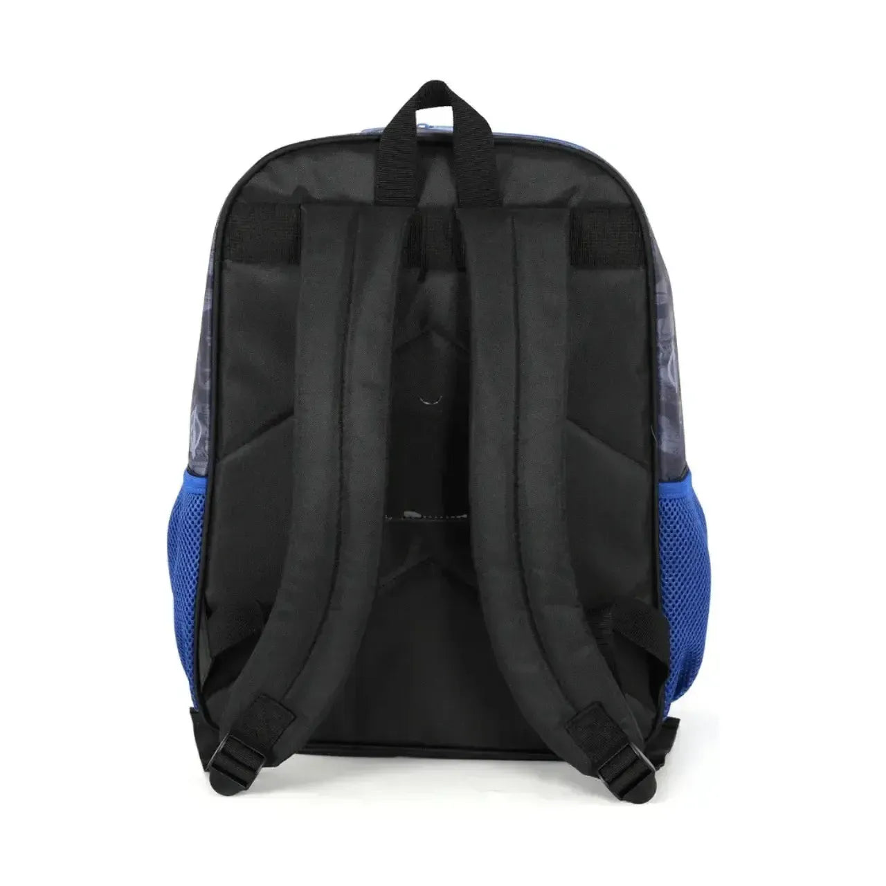 Mochila de Costas Avengers Preta e Azul Marvel Bolso Frontal