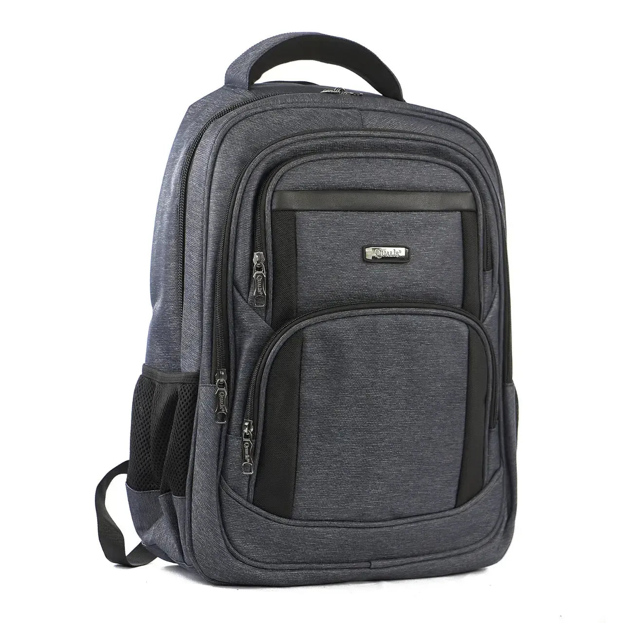 Mochila de Costas Azul Bolsa Para Notebook Acolchoada Alças Reforçadas