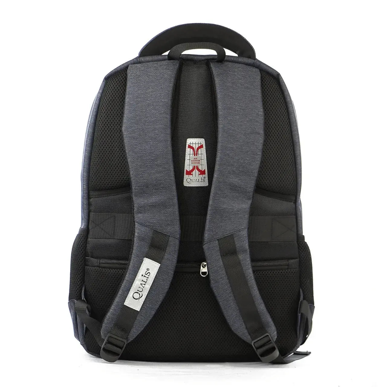 Mochila de Costas Azul Bolsa Para Notebook Acolchoada Alças Reforçadas