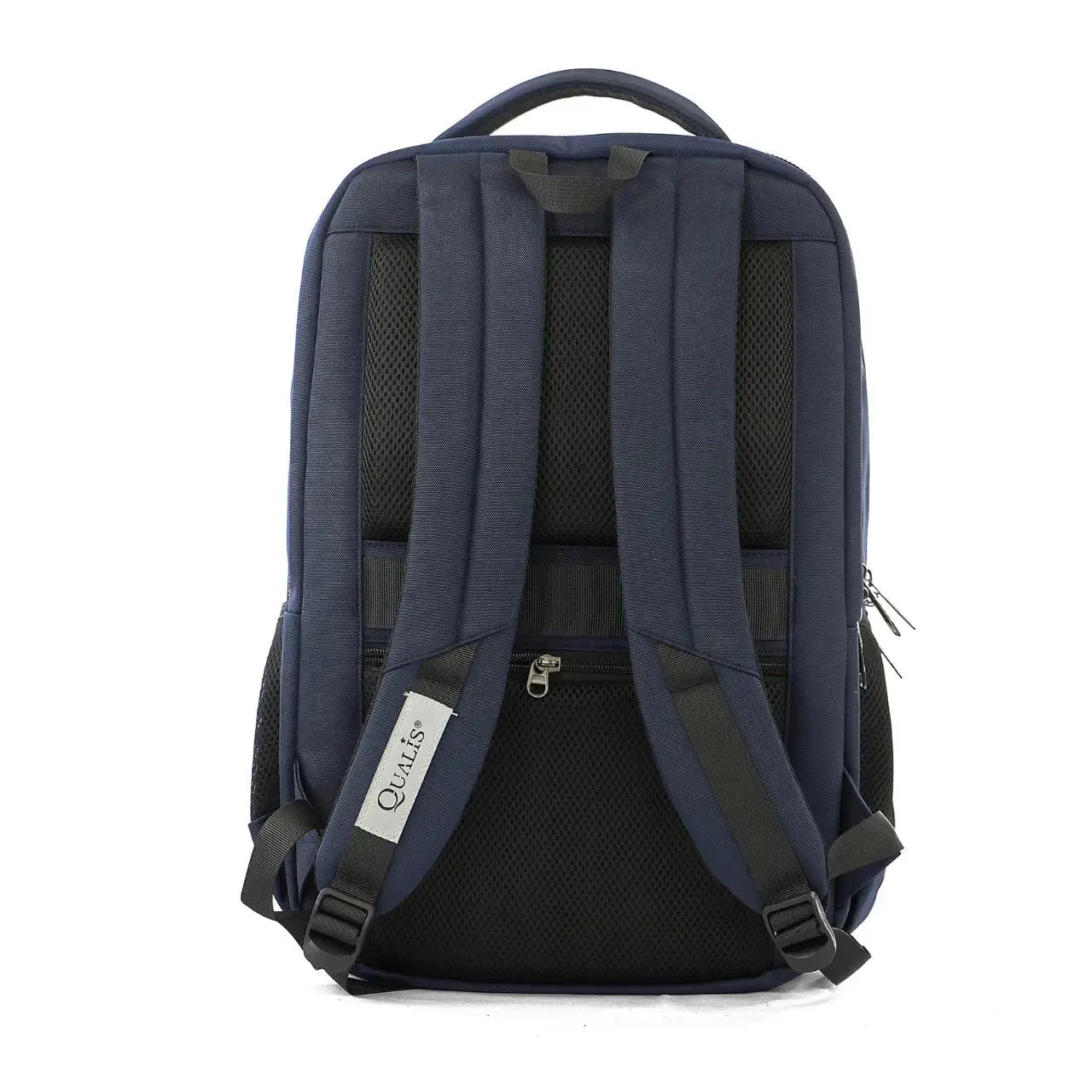 Mochila de Costas Azul Bolso Antifurto Reforçada Acolchoada