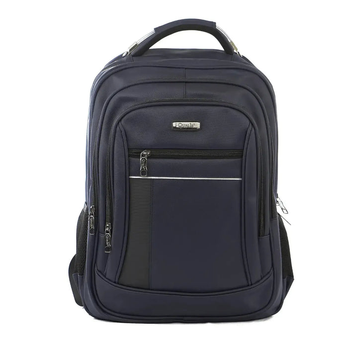 Mochila de Costas Azul escuro Acolchoada Porta Notebook Reforçada