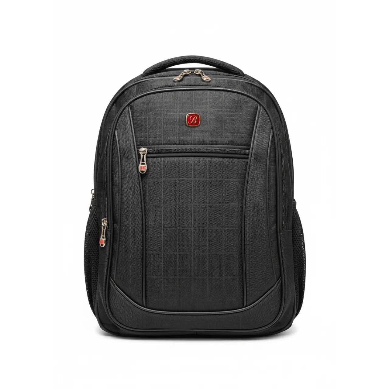 Mochila de Costas Preta Bloonfield com Bolsos Frontais