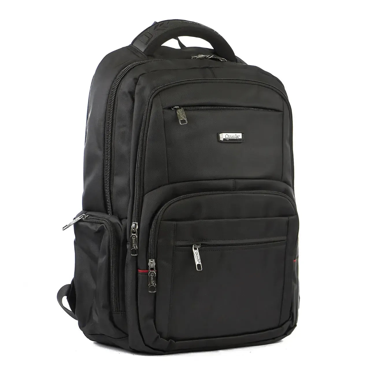 Mochila de Costas Preta Bolso para Notebook Acolchoada Alças Acolchoadas