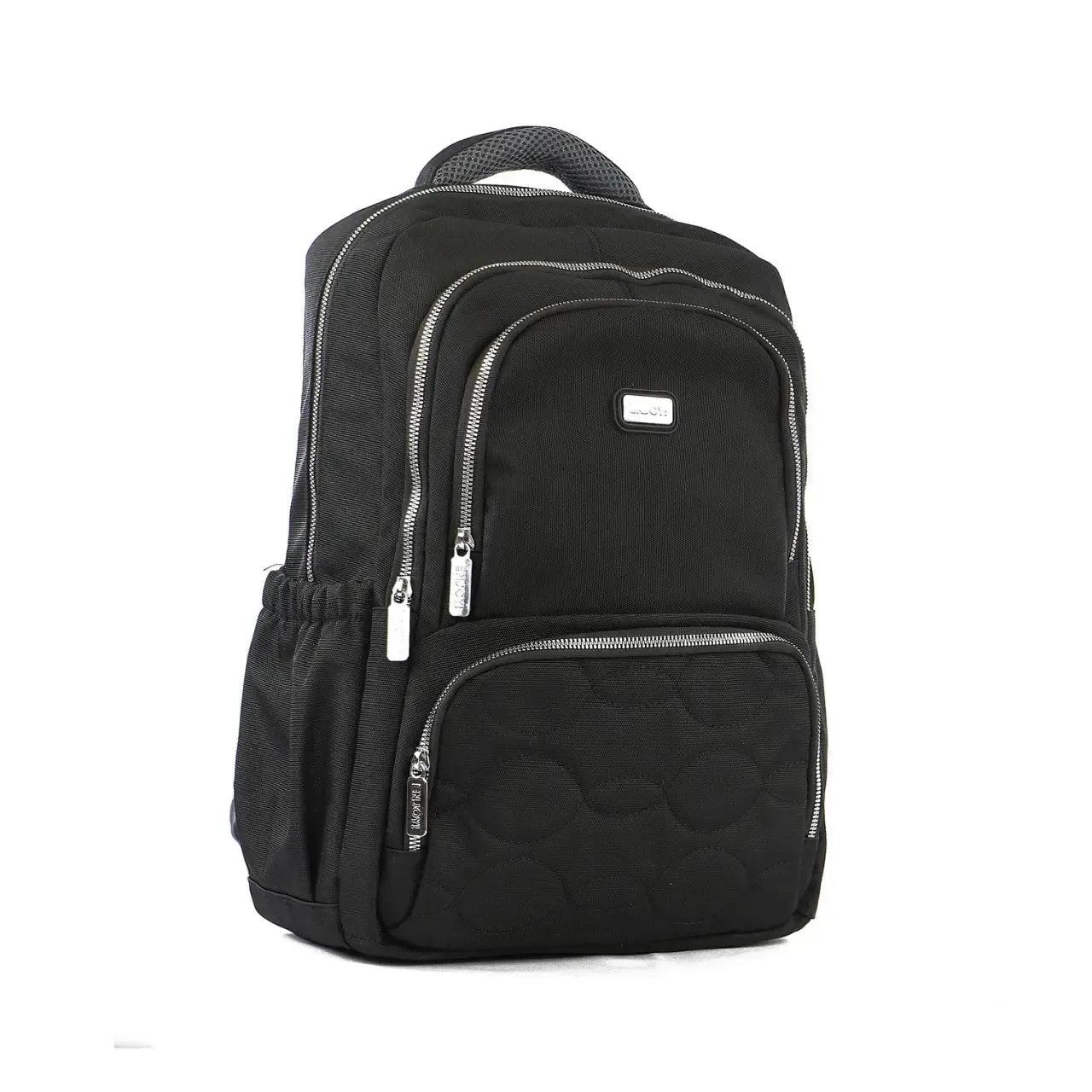 Mochila de Costas Preta Bolso para Notebook Acolchoada Bolso Antifurto