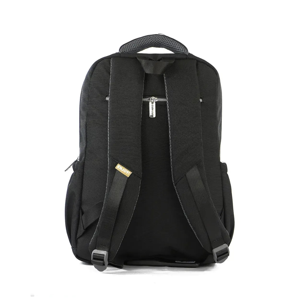 Mochila de Costas Preta Bolso para Notebook Acolchoada Bolso Antifurto