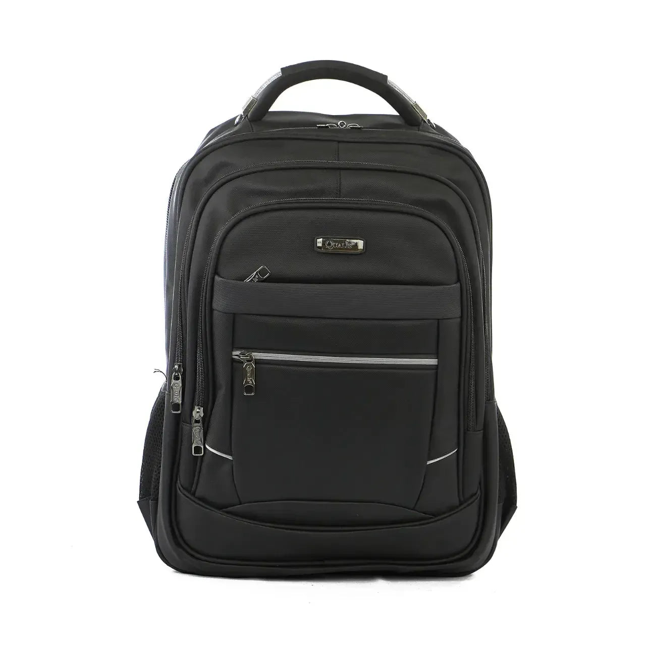 Mochila de Costas Preta Porta Notebook Alça Reforçada