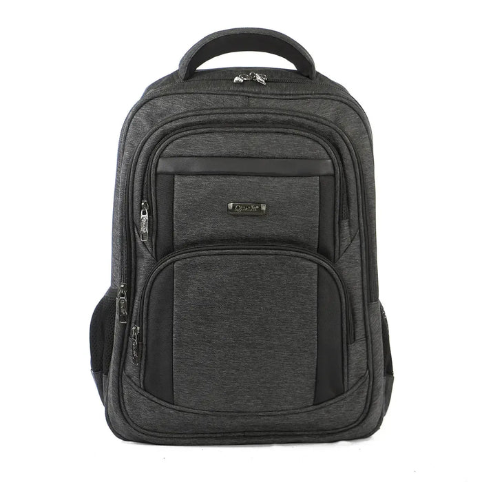 Mochila de Costas Preta Porta Notebook Resistente