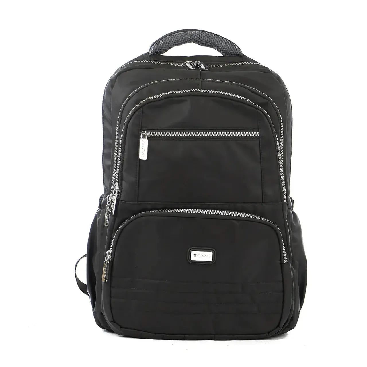 Mochila de Costas Preta Reforçada Bolso Antifurto
