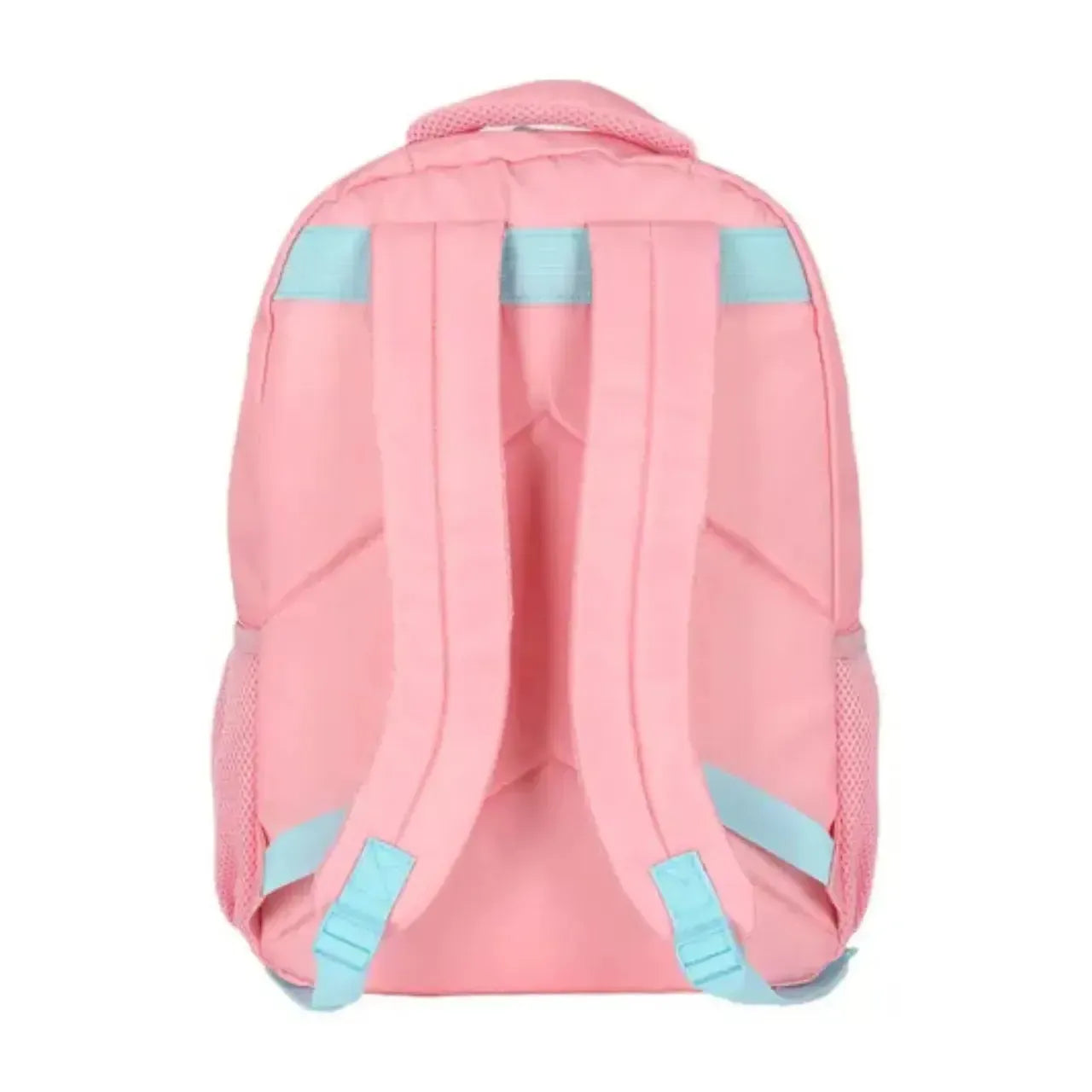 Mochila de Costas Stitch Rosa e Azul com Bolso Frontal