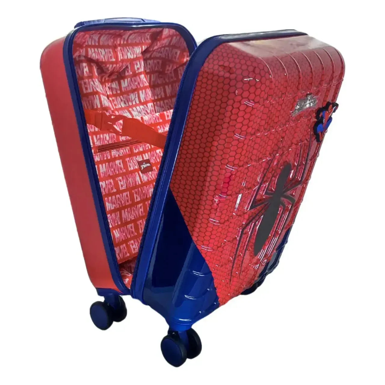 Mochilete de Rodinha 10kg Spiderman Luxcel Rodas 360°