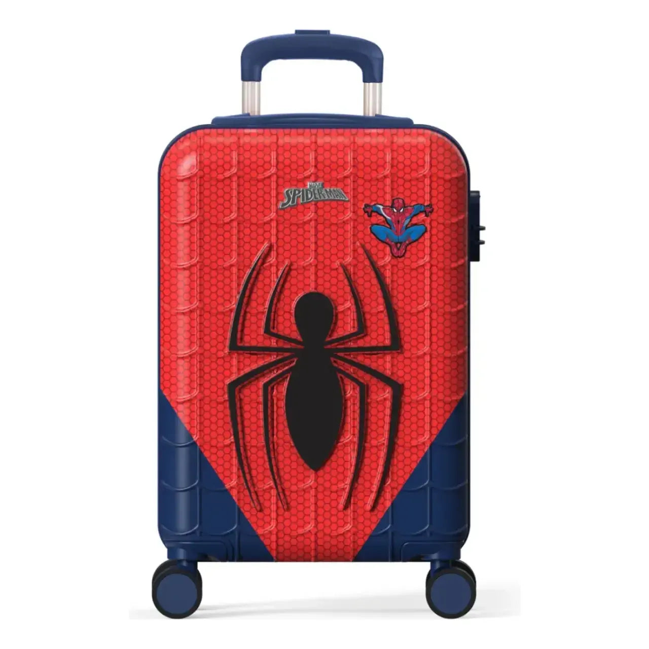 Mochilete de Rodinha 10kg Spiderman Luxcel Rodas 360°