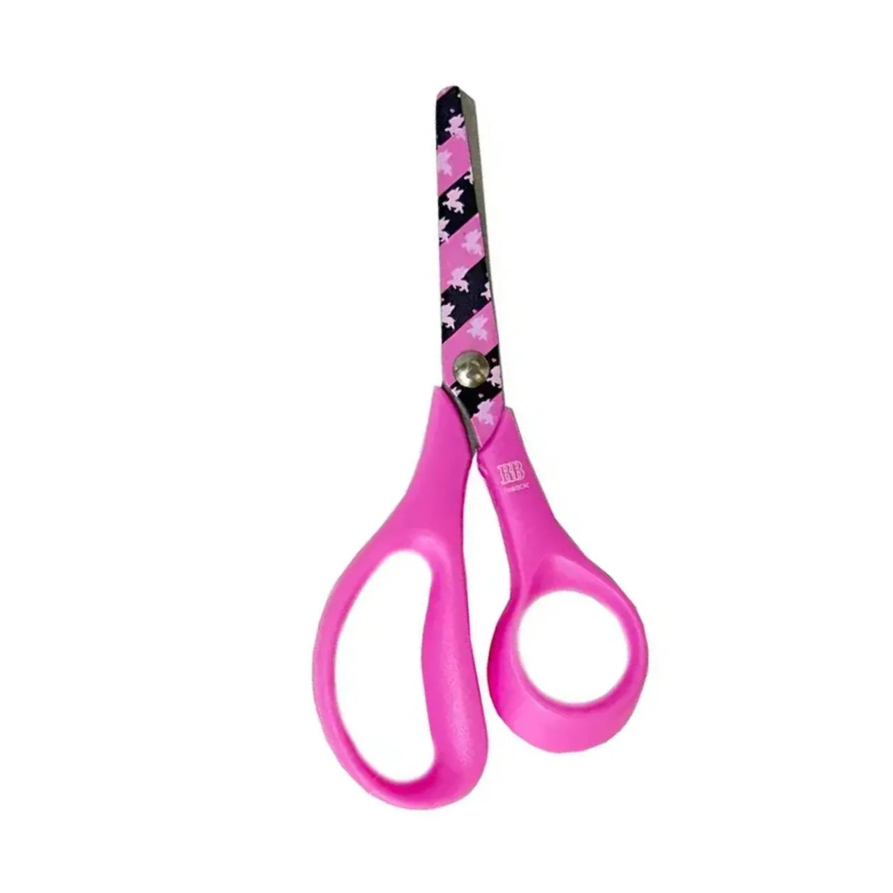 Tesoura Escolar Rebecca Bonbon Rosa 2 Aço Inox 13,5cm
