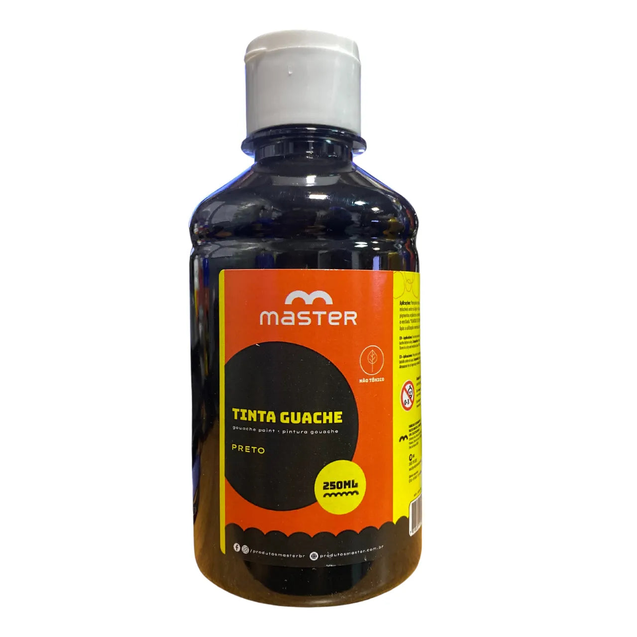 Tinta Guache 250ml Preto